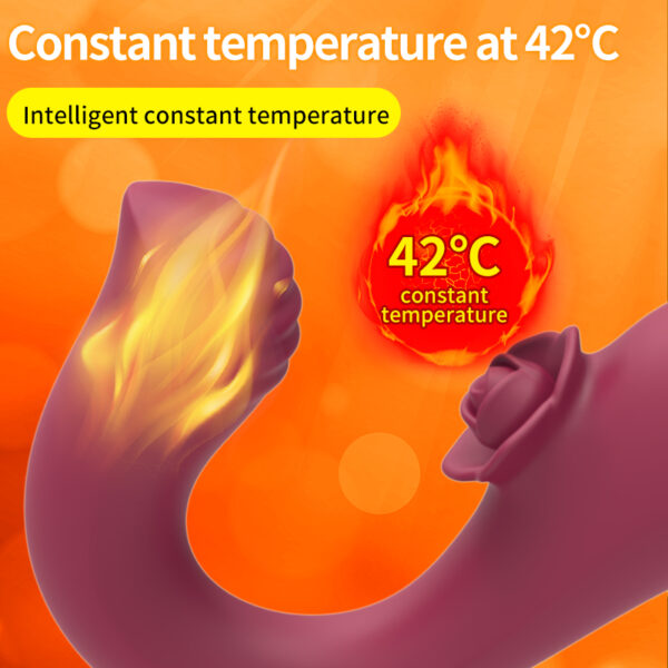 MY-3907Y G-spot and clitoris double stimulation, heating vibrator - 图片 7